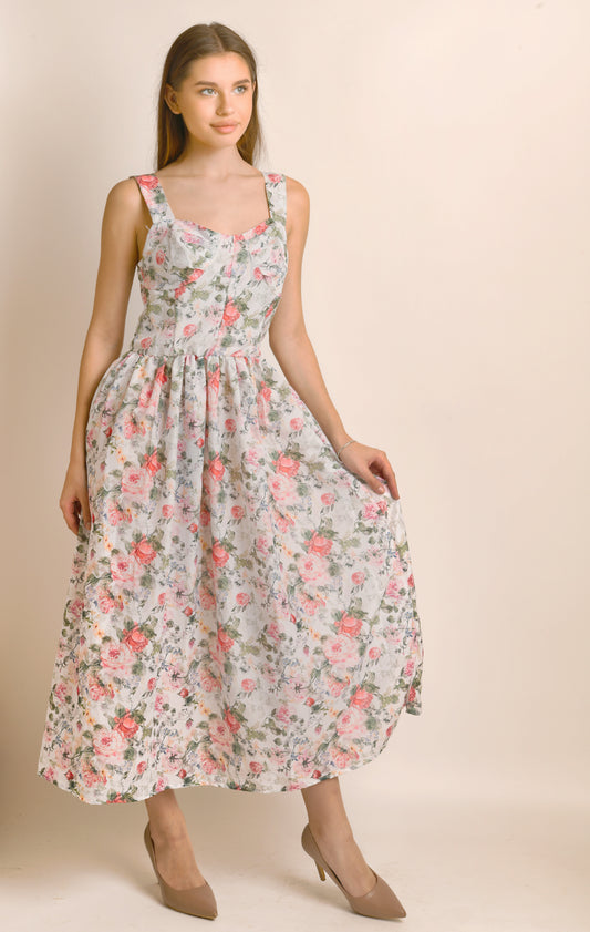 Floral Print Cami Dress