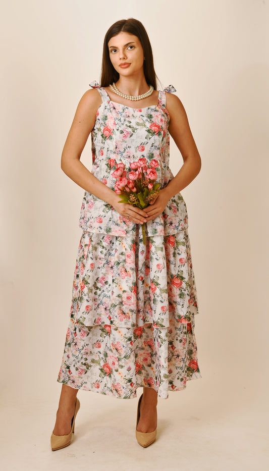 Floral Party Dress